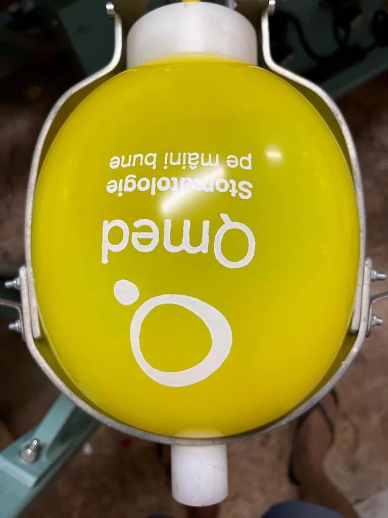 Balon publicitar personalizat cu logo – exemplul 4