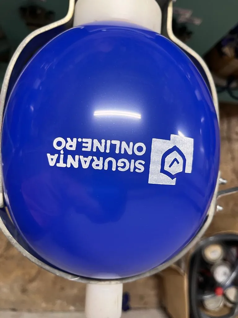 Balon publicitar personalizat cu logo – exemplul 6