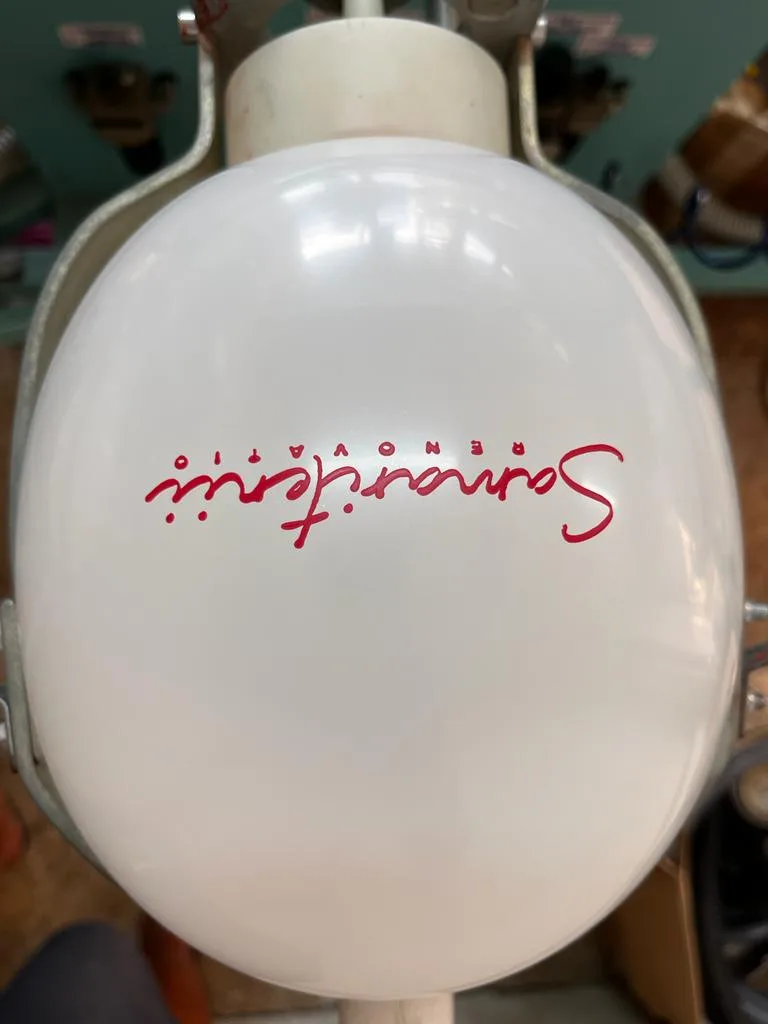 Balon publicitar personalizat cu logo – exemplul 9