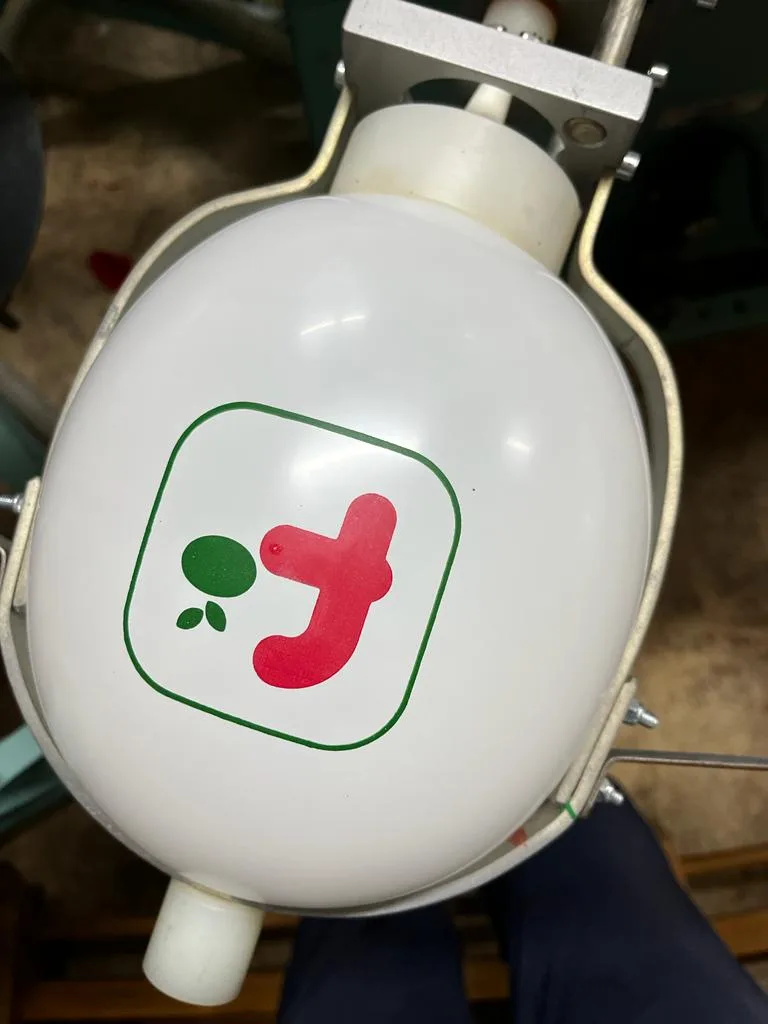 Balon publicitar personalizat cu logo – exemplul 12