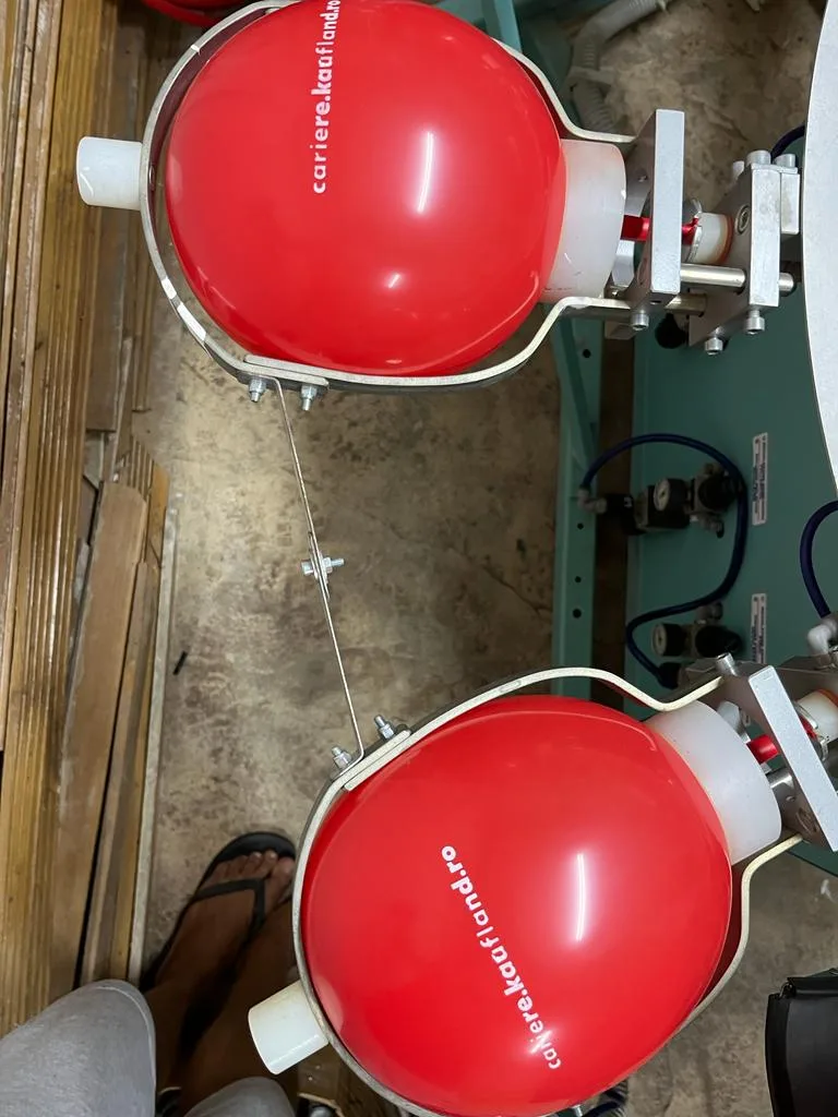 Balon publicitar personalizat cu logo – exemplul 16