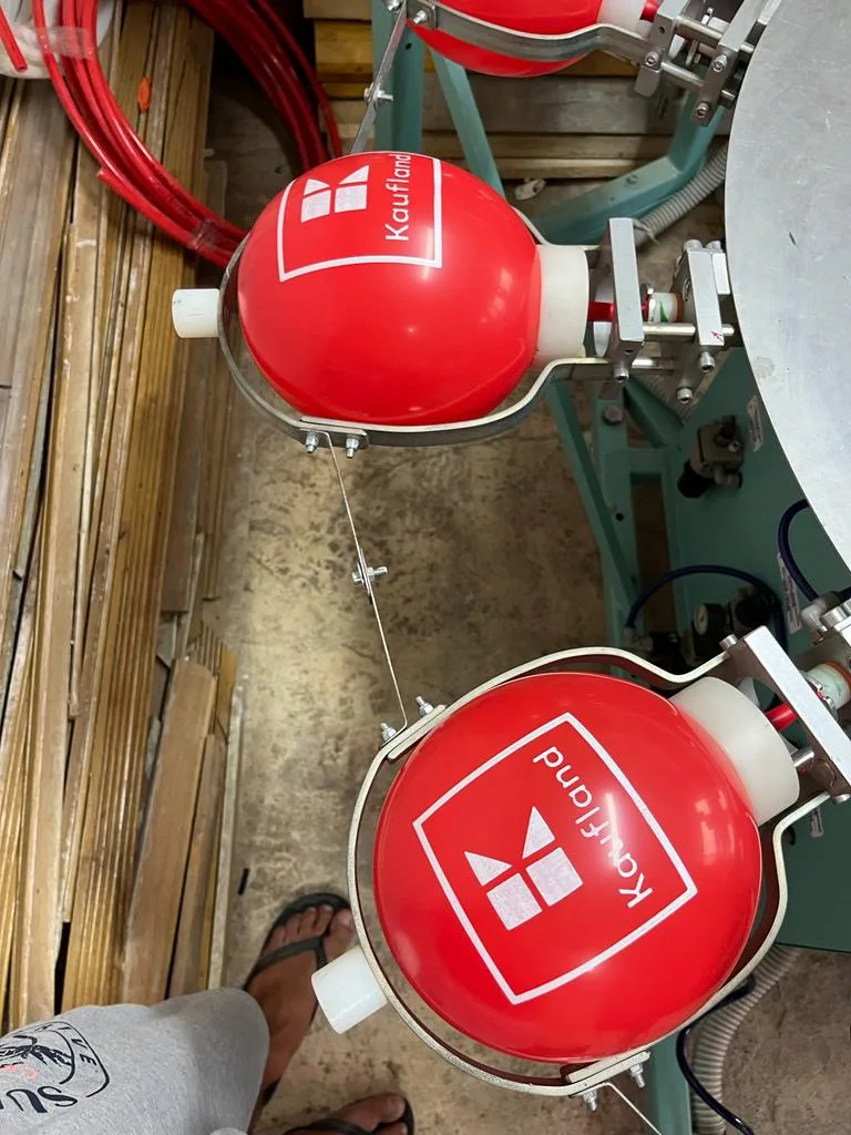 Balon publicitar personalizat cu logo – exemplul 17