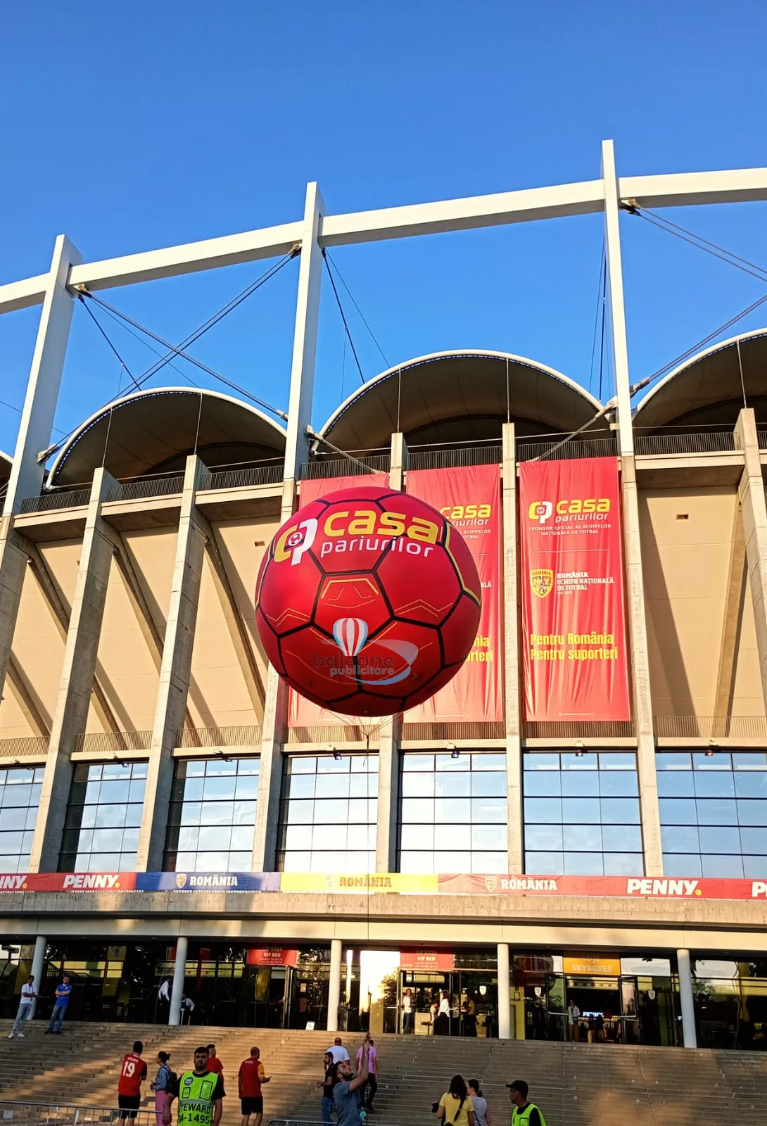 Balon Publicitar Sfera Cu Heliu Casa Pariurilor
